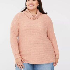 Lane Bryant Long-Sleeve Drape-Neck Tunic Size 18/20